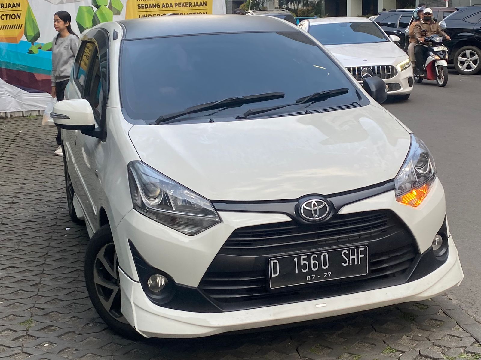 D 1560 SHF, Toyota Agya 1st gen (B100), 1st facelift, 2017–2020