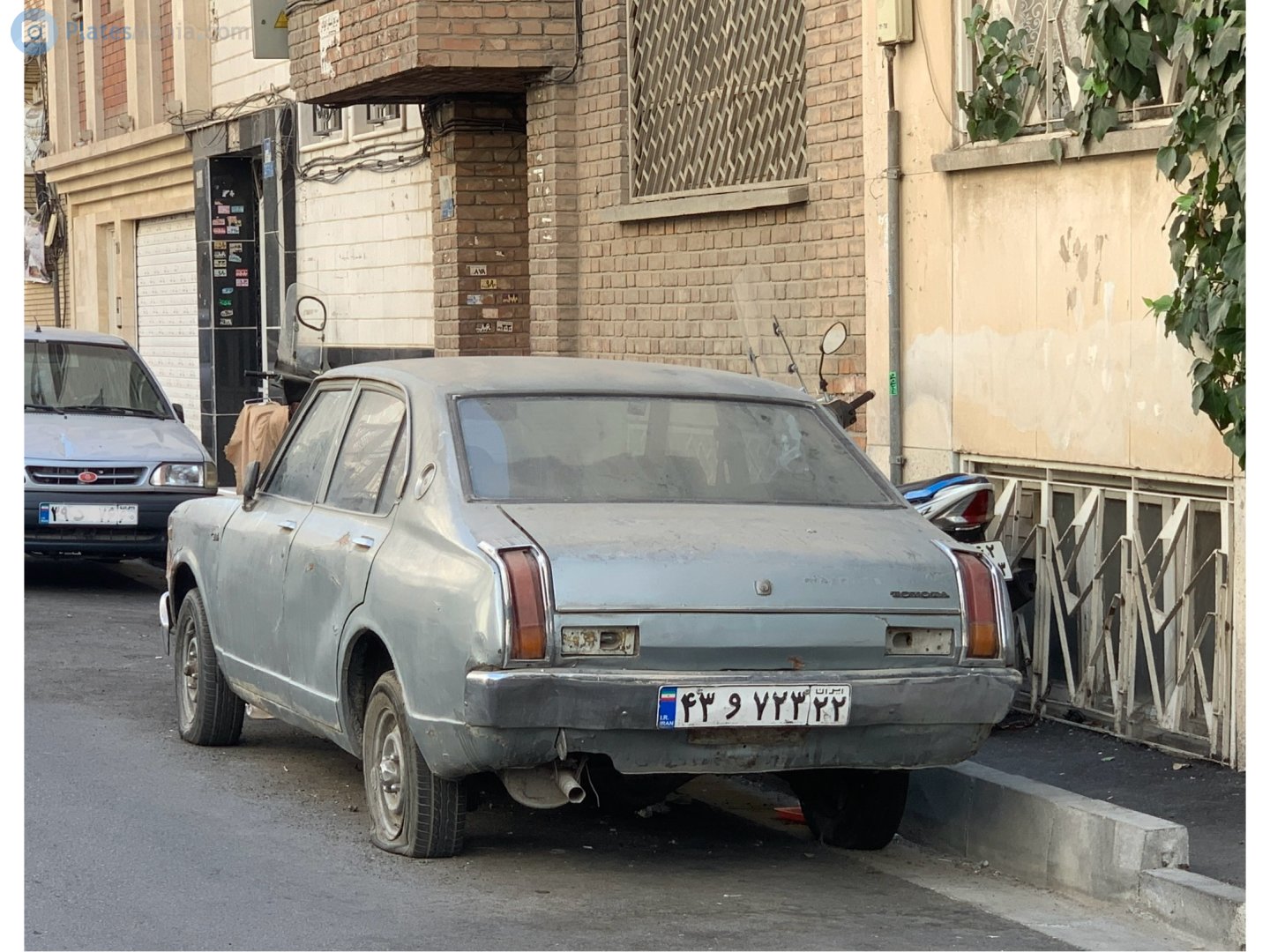 ۴۳و۷۲۳ ۲۲, Toyota Carina 1st gen 4-door Sedan (A10), 1970–1977