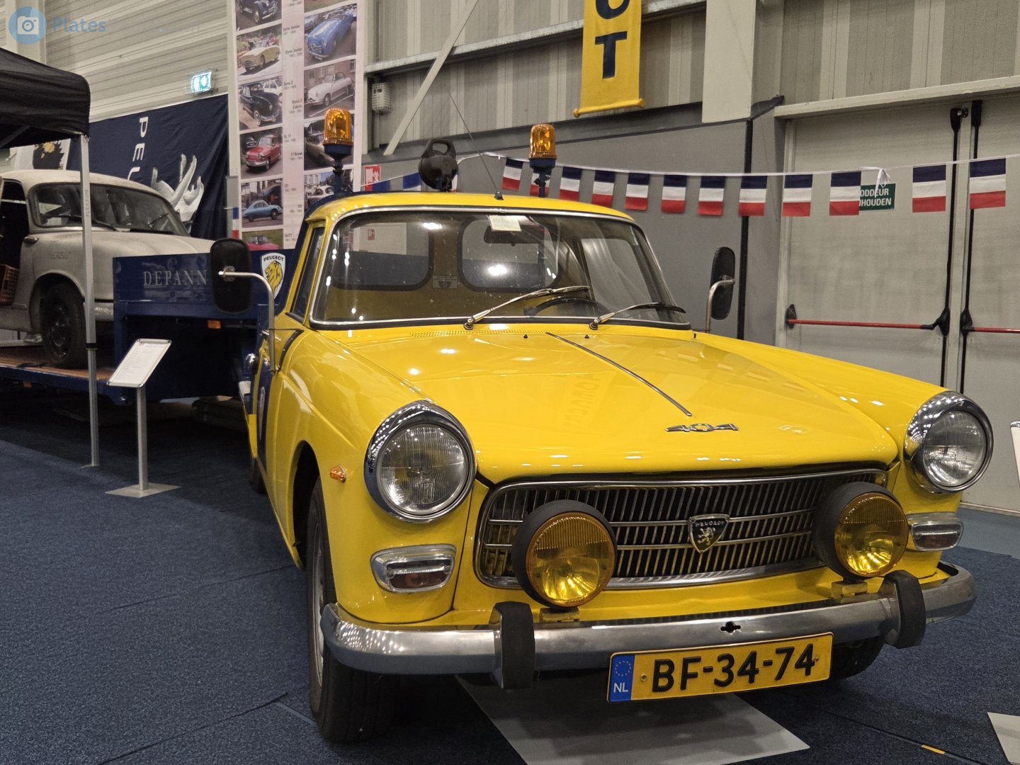 BF-34-74, Peugeot 404 Pick-Up, 1969–1979