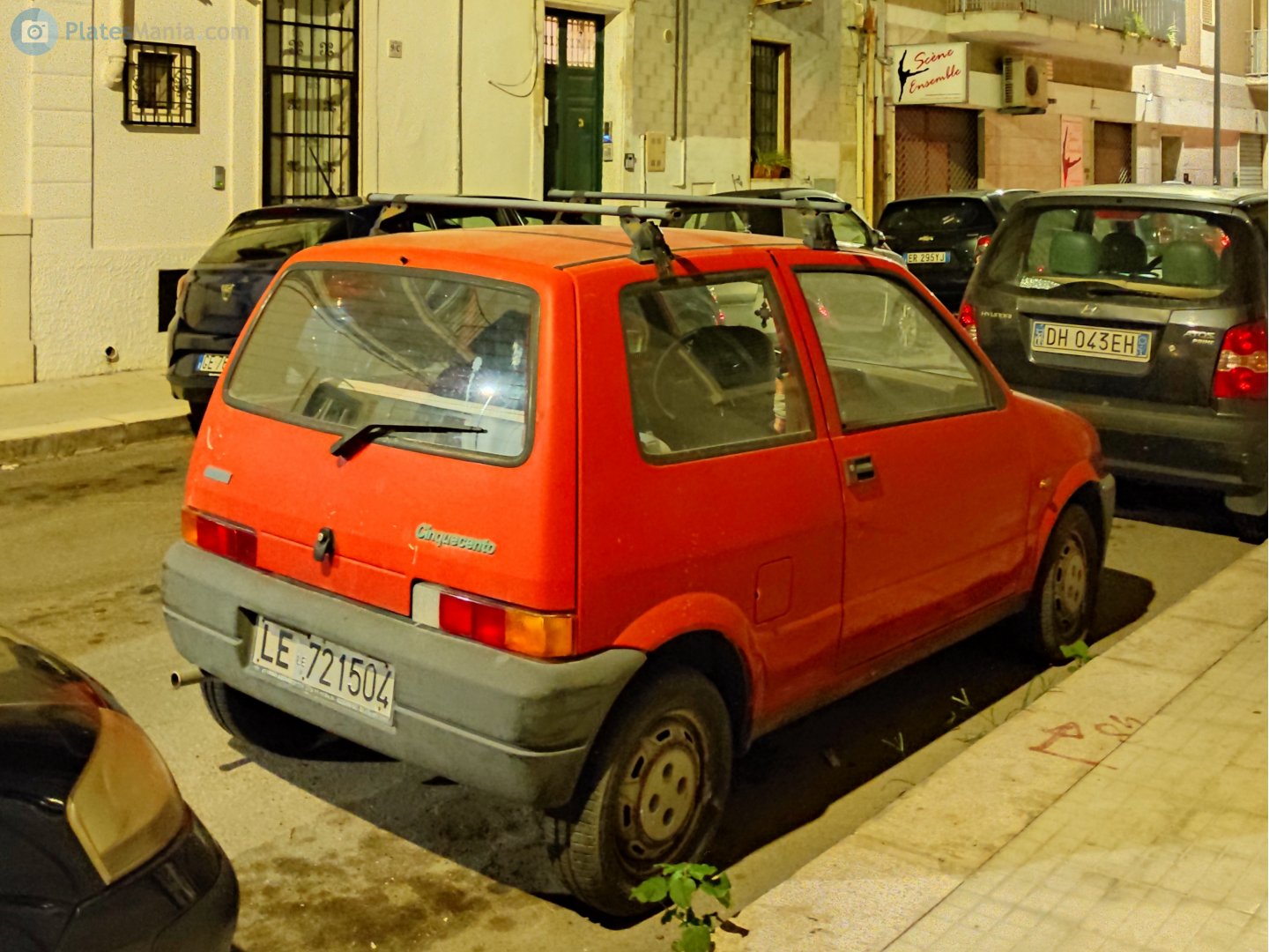 LE 721504, FIAT Cinquecento 1st gen (170), 1992–1998