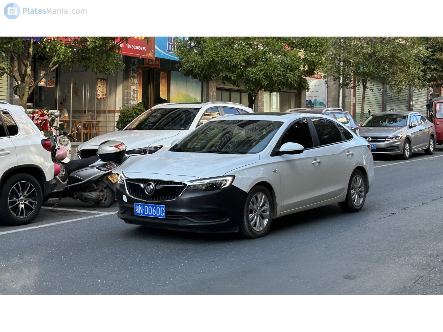 湘N·D060C, Buick Excelle 3rd gen GT Sedan (CN-market), facelift, 2017–