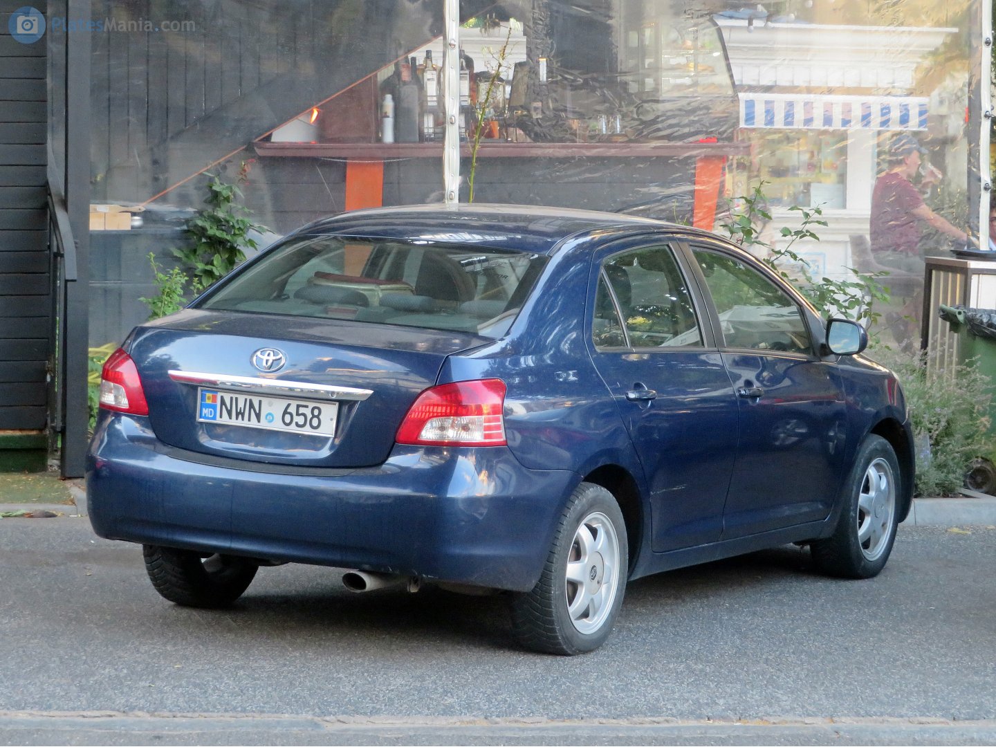 NWN 658, Toyota Yaris 2nd gen Sedan (XP90), 2006–2012 (–2016 for MX- and AU-market)