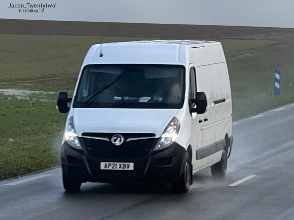 AP21XBV, Vauxhall Movano 2nd gen Van (B; X62), 2010–2021