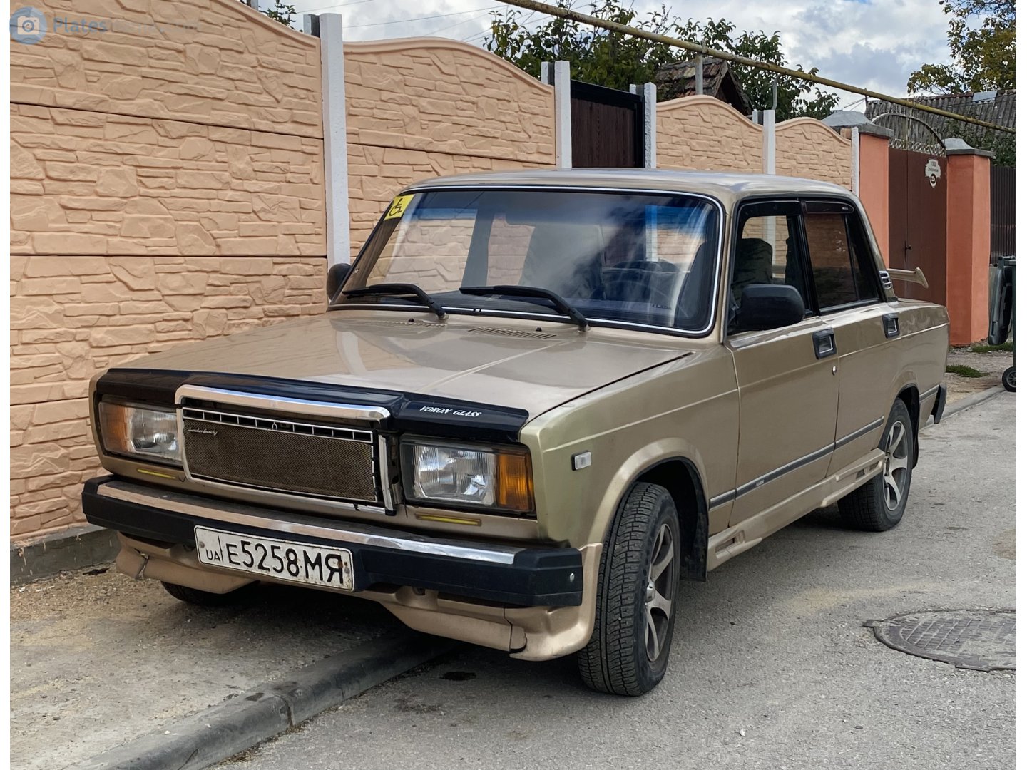 е 5258 МЯ, Lada (VAZ) 2107 Жигули (Nova / Riva / Signet / 1500), 1982–2014