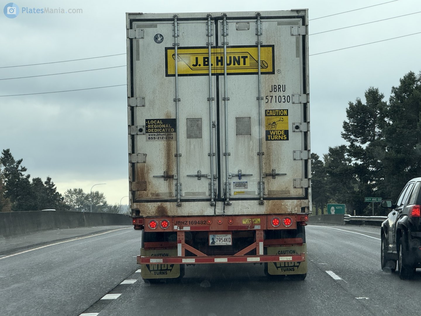 7954KQ, Non Exp Trailer (1234AB) 