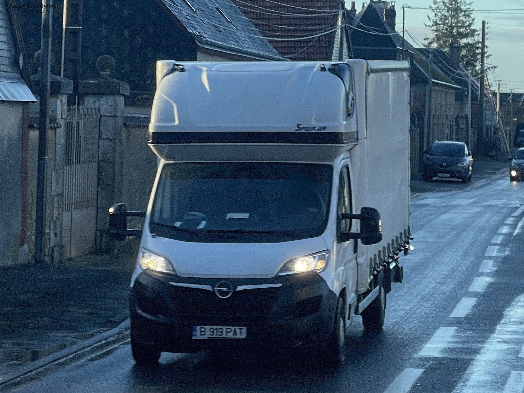 B 919 PAT, Opel Movano 3rd gen Single Cab (C; U9), 2021–