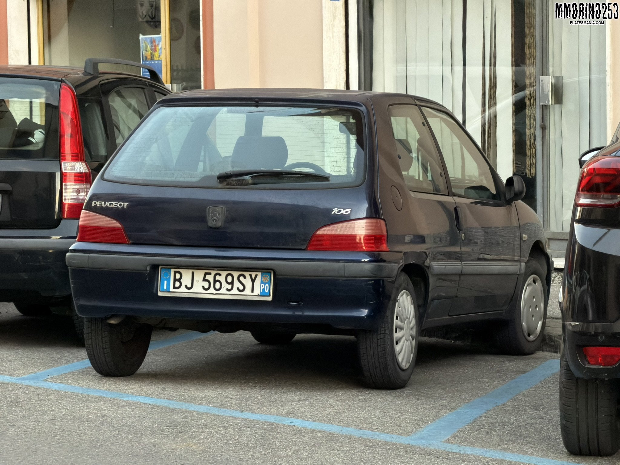 BJ 569 SY, Peugeot 106 1st gen 3-door Hatch (1A), facelift, 1996–2003