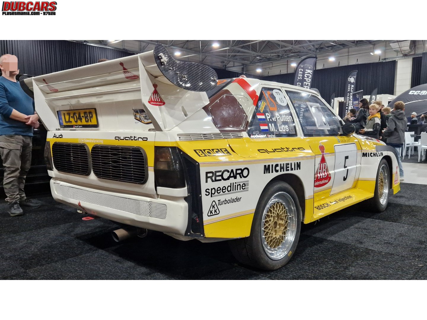 LZ-04-BP, Audi Sport Quattro 1st gen (B2; 85), 1985–1986