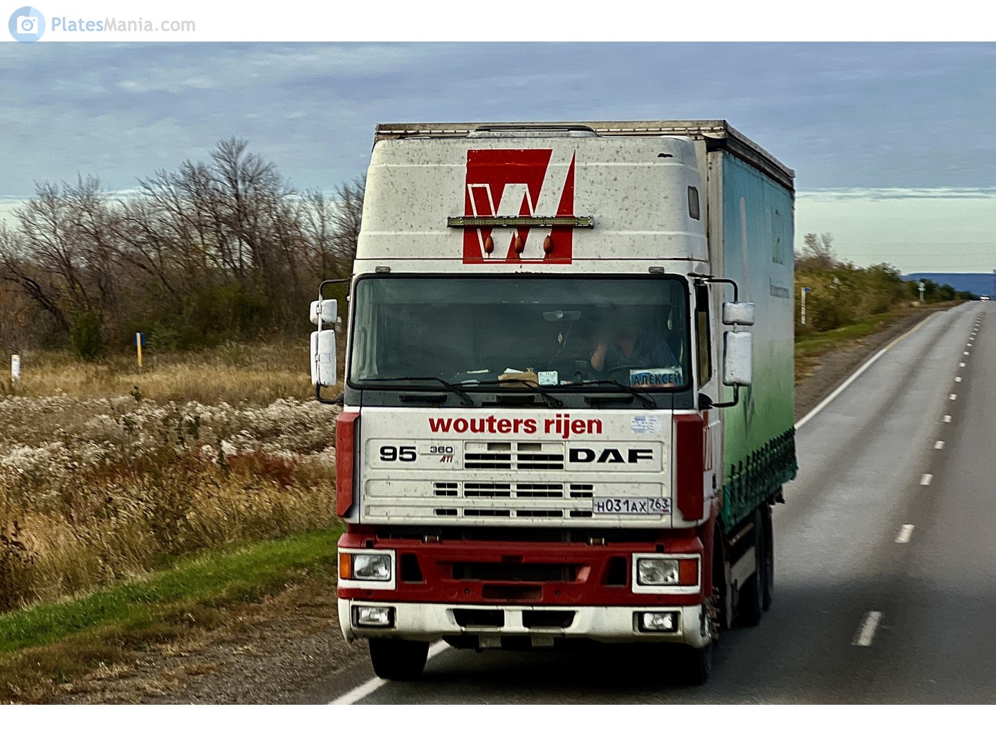 н 031 ах 763, DAF 95 1st gen, 1987–1997