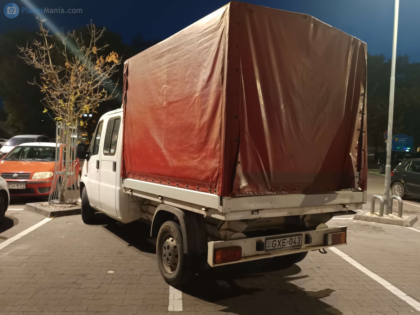 GXE-043, Peugeot Boxer 1st gen Double Cab (X230), 1994–2002