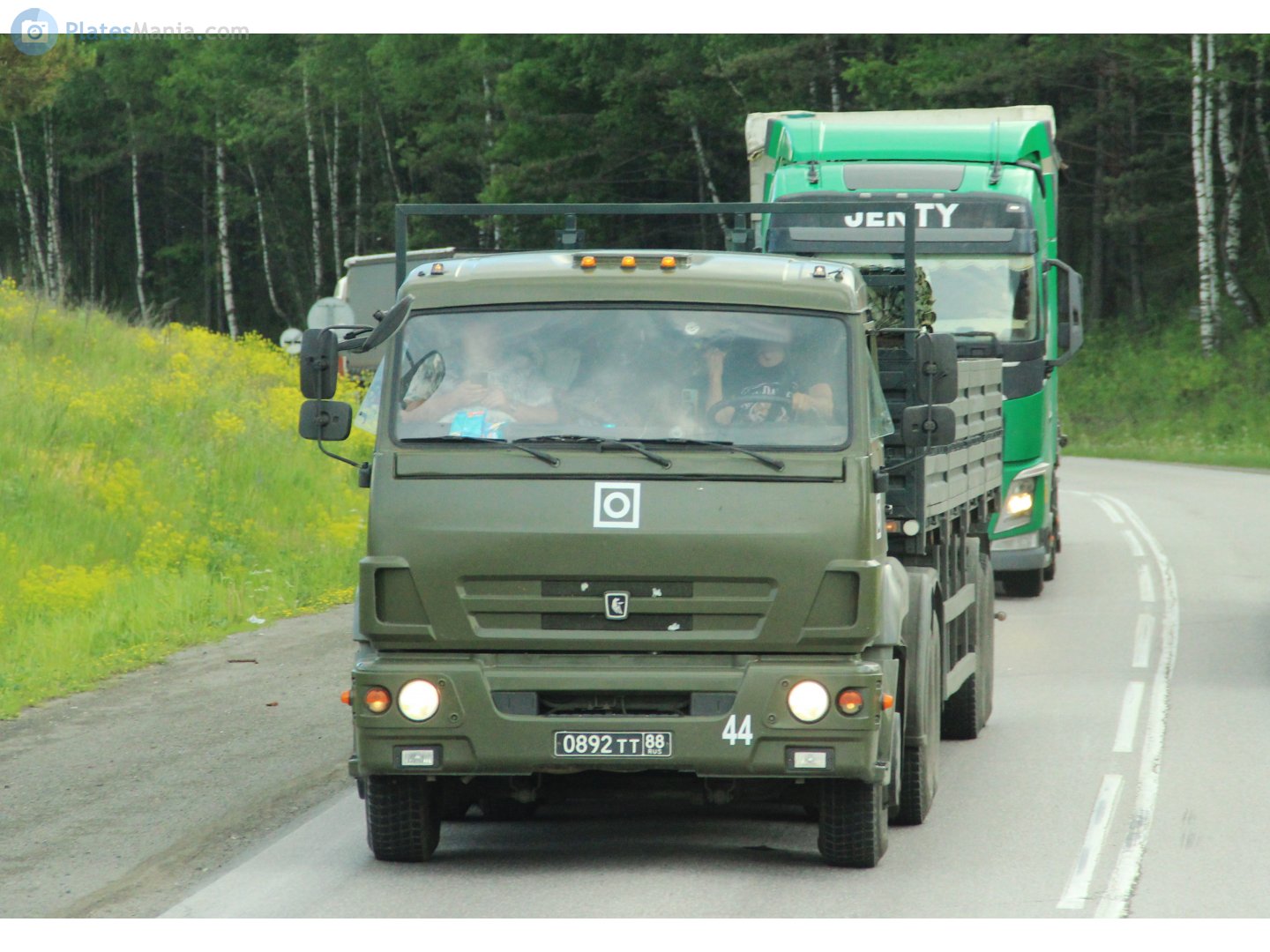 0892 тт 88, KamAZ 6511 65116 Military, 2013–