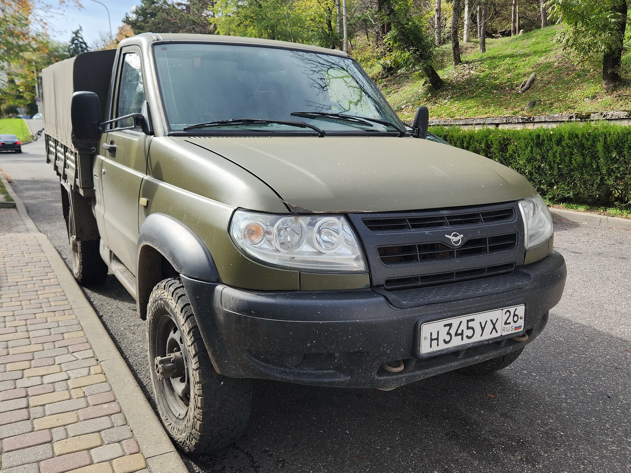 н 345 ух 26, UAZ 23602 Cargo 1st gen, 2008–2014