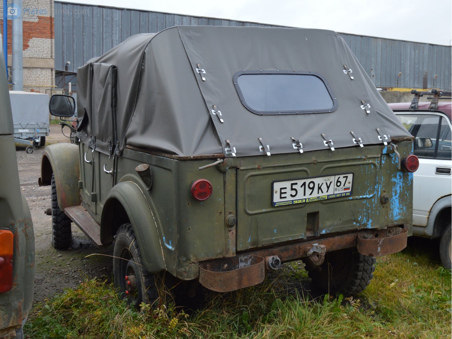 е 519 ку 67, GAZ 69 69А 5-door, 1952–1973