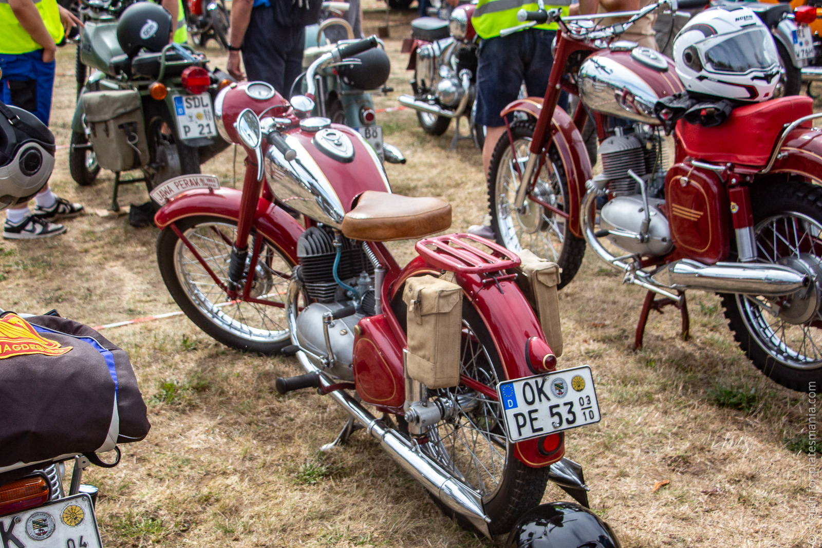 OK PE 53 (03/10), Jawa 350 Pérák, 1949–1956