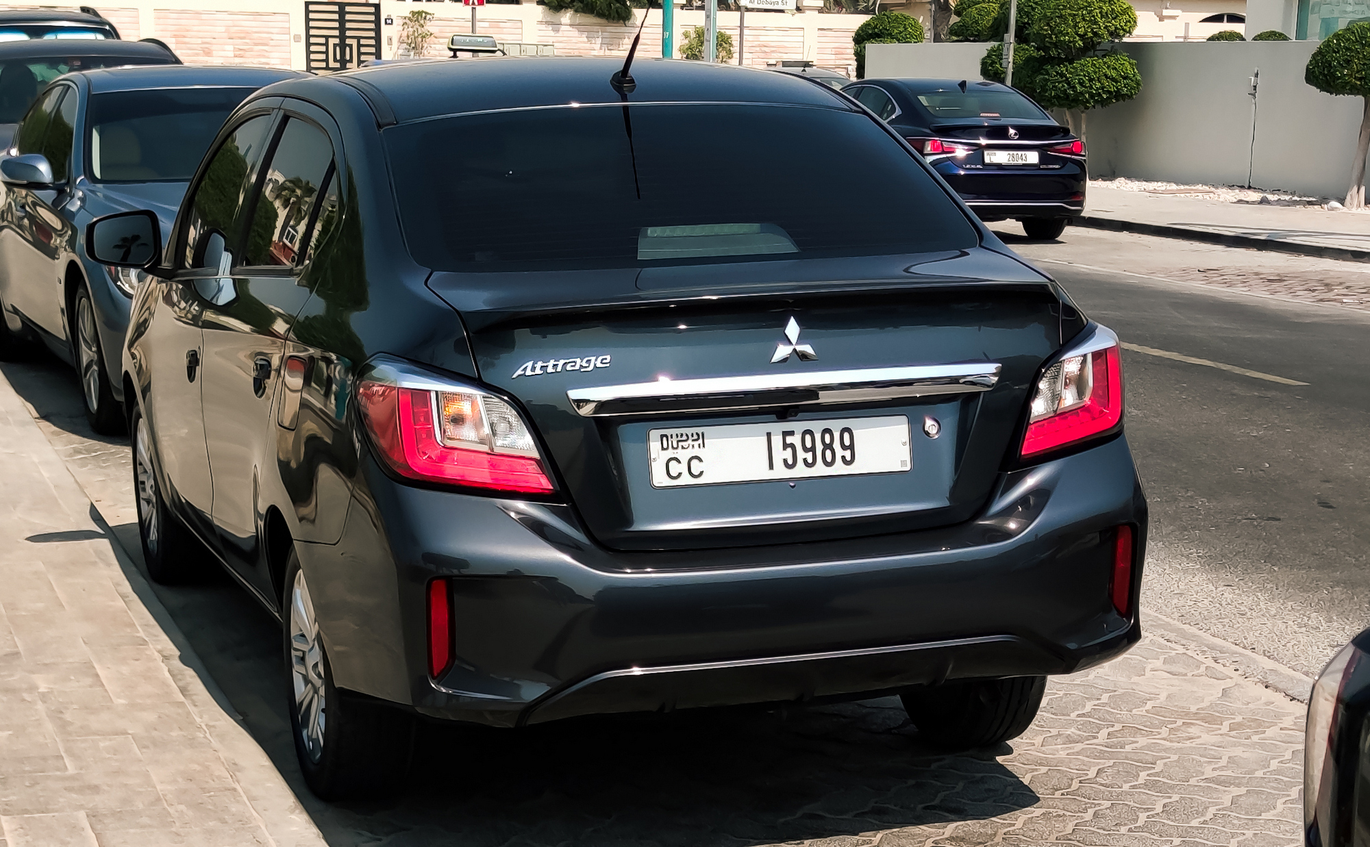CC 15989, Mitsubishi Attrage 1st gen (A10), facelift, 2019–