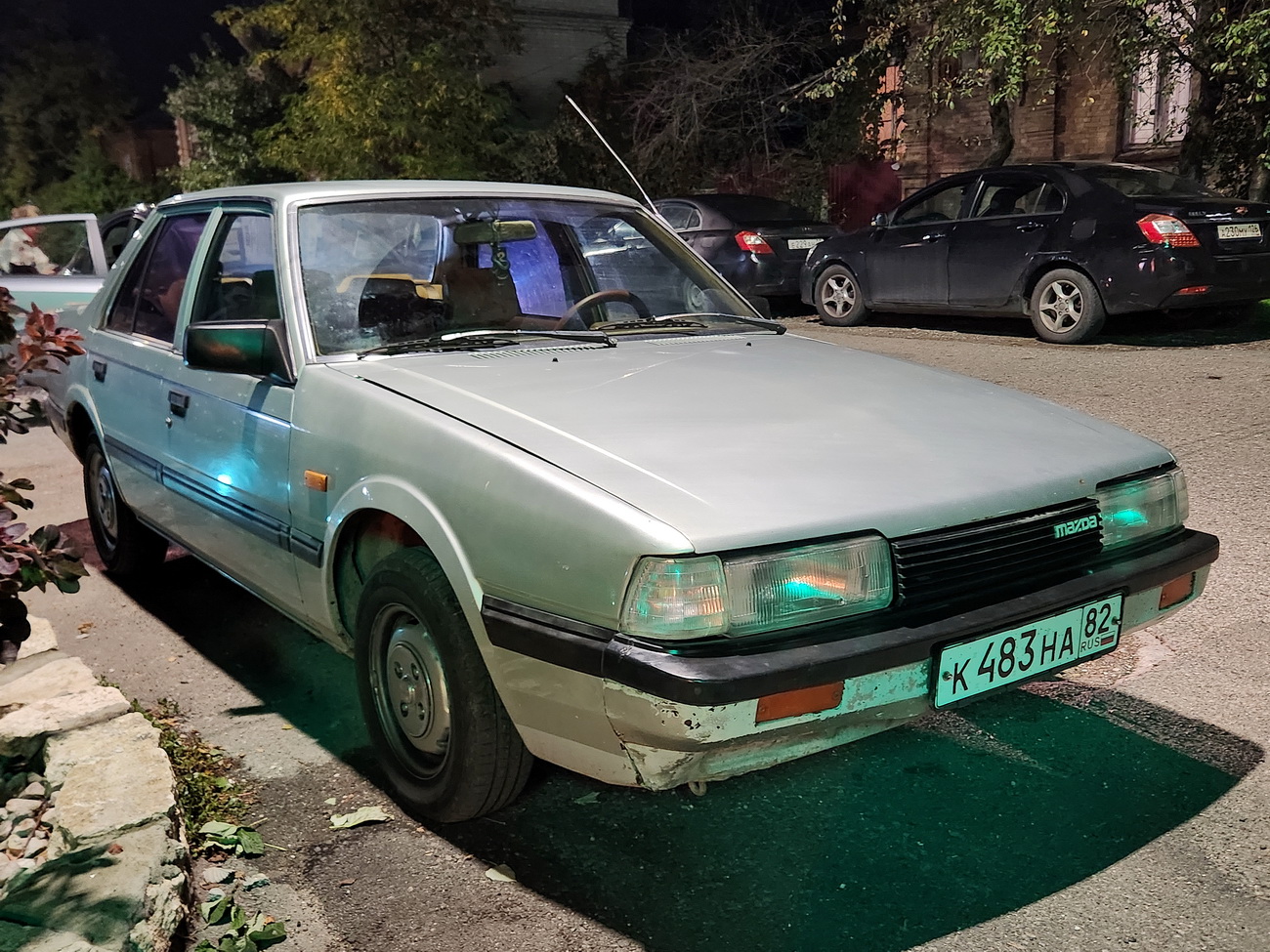 к 483 на 82, Mazda 626 2nd gen Sedan (GC), 1982–1987