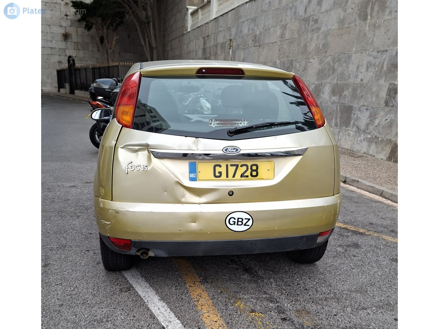 G 1728, Ford Focus 1st gen 3-door Hatch (DBW; C170), 1998–2005