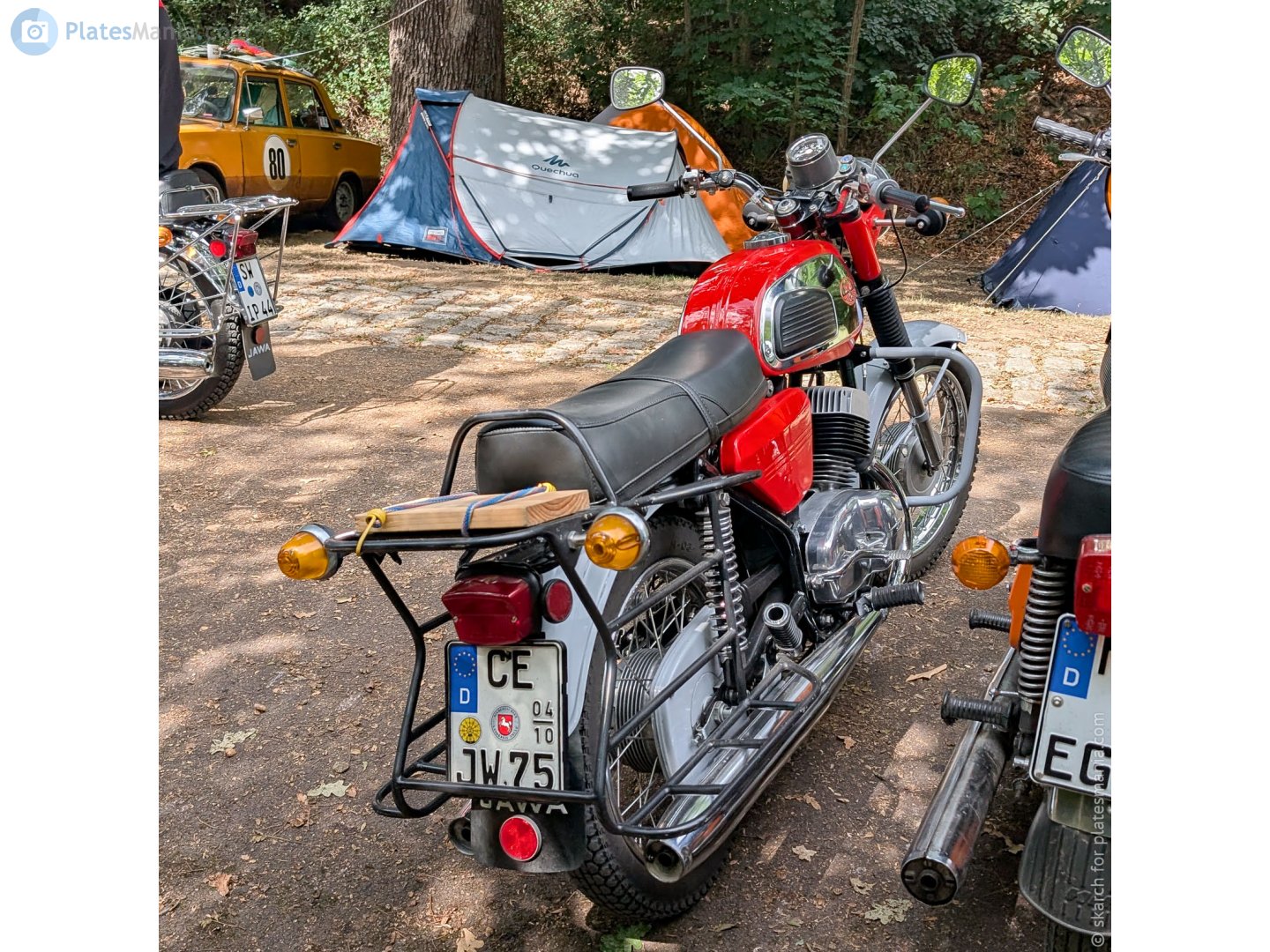 CE JW 75 (04/10), Jawa 350 typ 634, 1973–1984