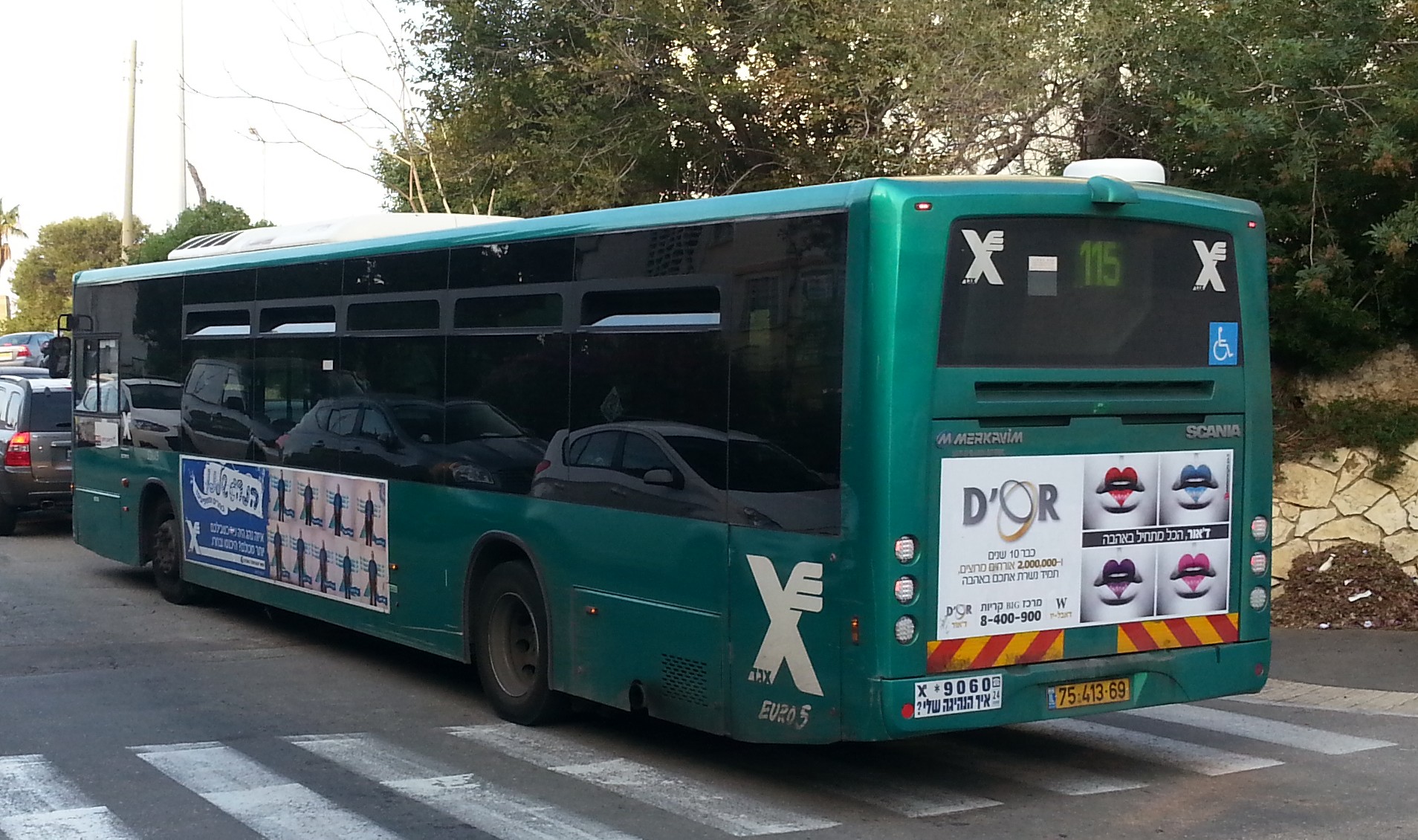 75-413-69, Merkavim Mercury 3402 Mercury (Scania N 280 UB4x2)