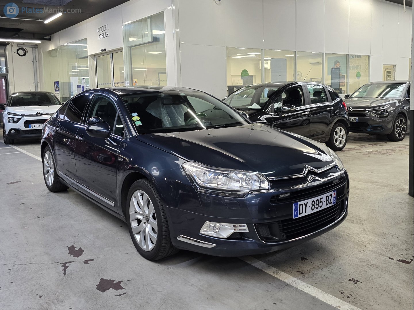 DY-895-BZ, Citroёn C5 2nd gen Sedan (RD/TD), 2007–2017