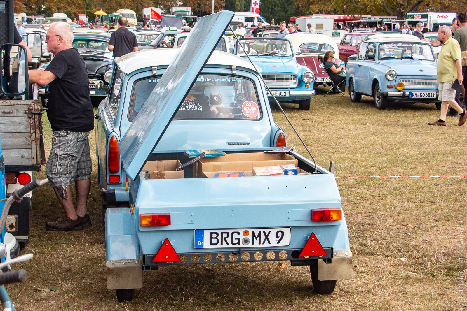 BRG MX 9, Regular plates 