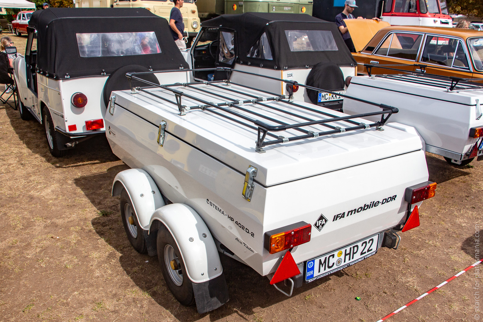 MC HP 22, Regular plates 