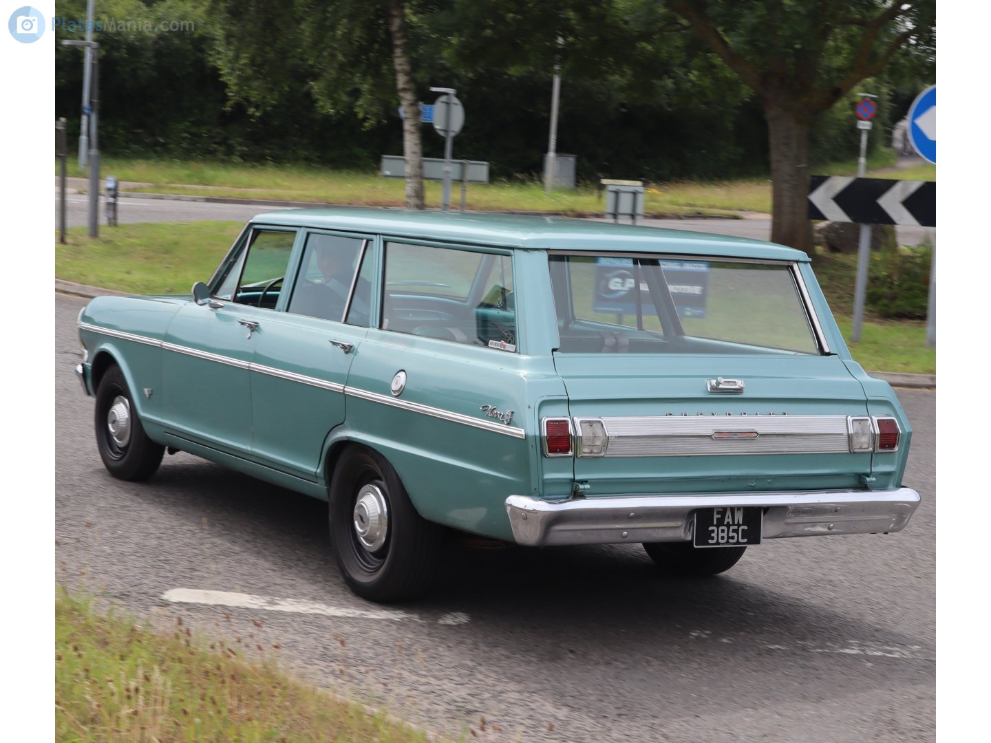 FAW385C, Chevrolet Chevy II 2nd gen (Nova) 5-door Station Wagon (35; X-body), 1965–1967