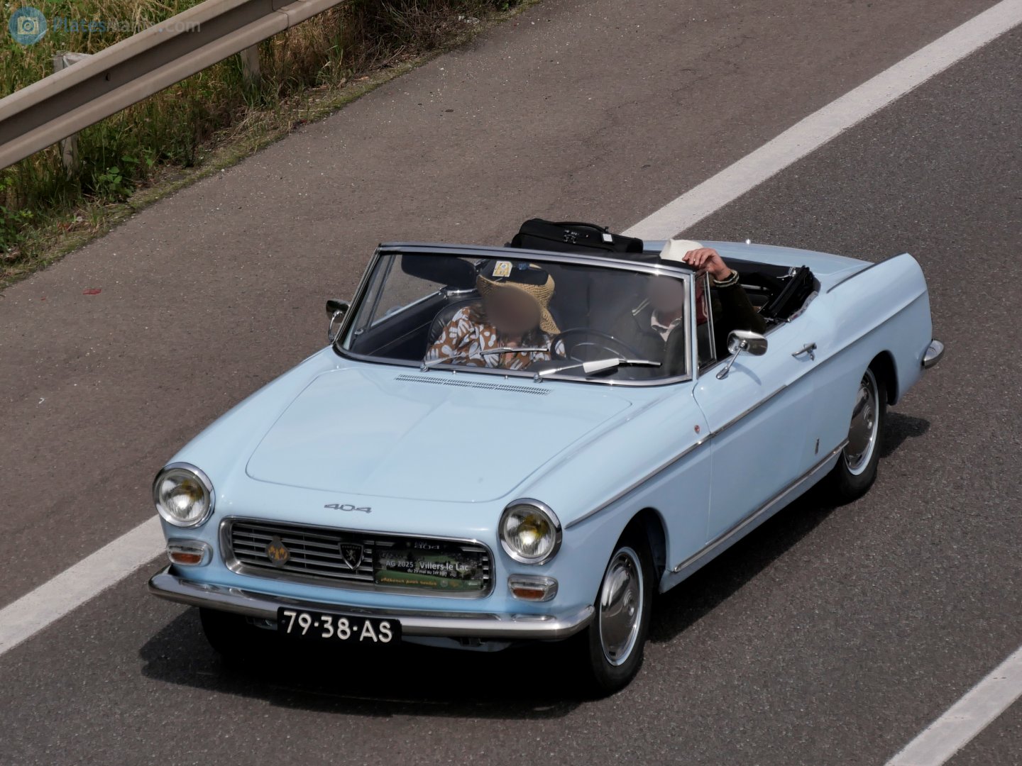 79-38-AS, Peugeot 404 Cabriolet, 1962–1969