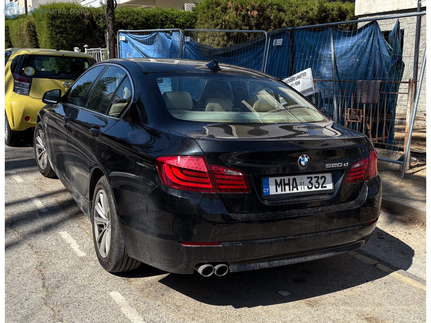 MHA 332, BMW 5 Series 6th gen Sedan (F10/F18), 2010–2017