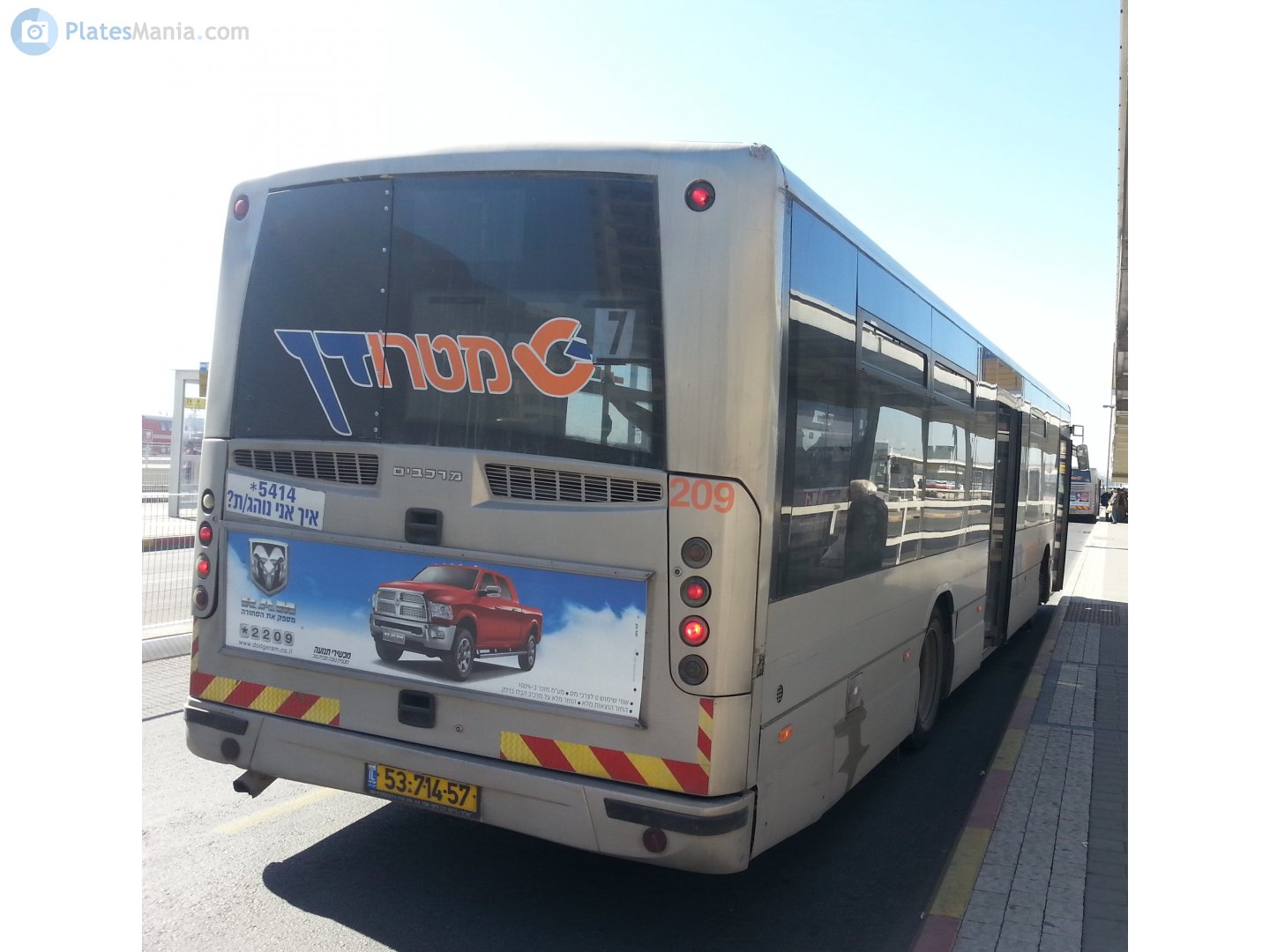 53-714-57, Merkavim Mercury 3342 Mercury Hispano Habit (Volvo B7RLE/B8RLE)