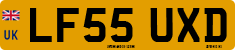 License plate of the United Kingdom, 2001 year system