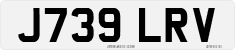 License plate of the United Kingdom, 1983 year system