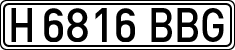 License plates of Spain, Specialty plates