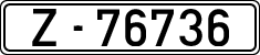 License plates of Spain, 1900 year series