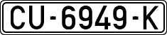 License plates of Spain, 1971 year series