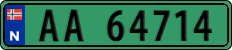 License plate of Norway, Commercial vehicles