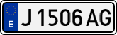 License plates of Spain, 1971 year series