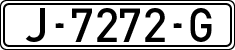 License plates of Spain, 1971 year series
