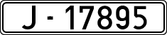 License plates of Spain, 1900 year series