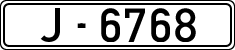 License plates of Spain, 1900 year series