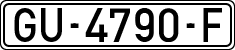 License plates of Spain, 1971 year series