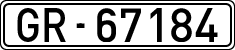 License plates of Spain, 1900 year series