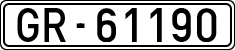 License plates of Spain, 1900 year series