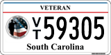 South Carolina, Military (A12345 / AB12345)