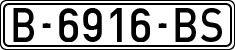 License plates of Spain, 1971 year series