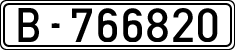 License plates of Spain, 1900 year series
