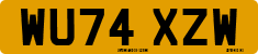 License plate of the United Kingdom, 2001 year system