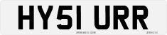 License plate of the United Kingdom, 2001 year system