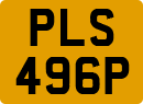 License plate of the United Kingdom, 1963 year system