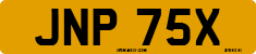 License plate of the United Kingdom, 1963 year system